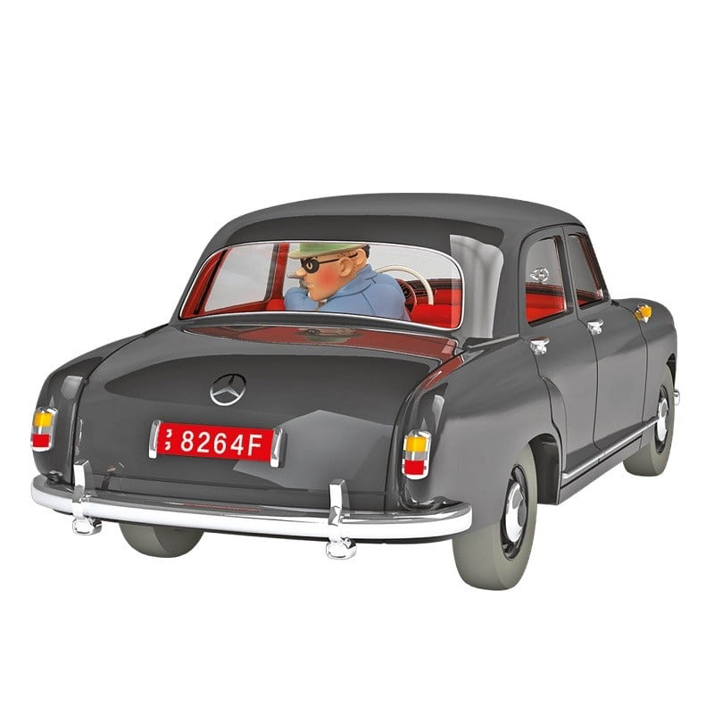 Voiture Tintin N°43 - La Voiture des agents Bordures1.webp