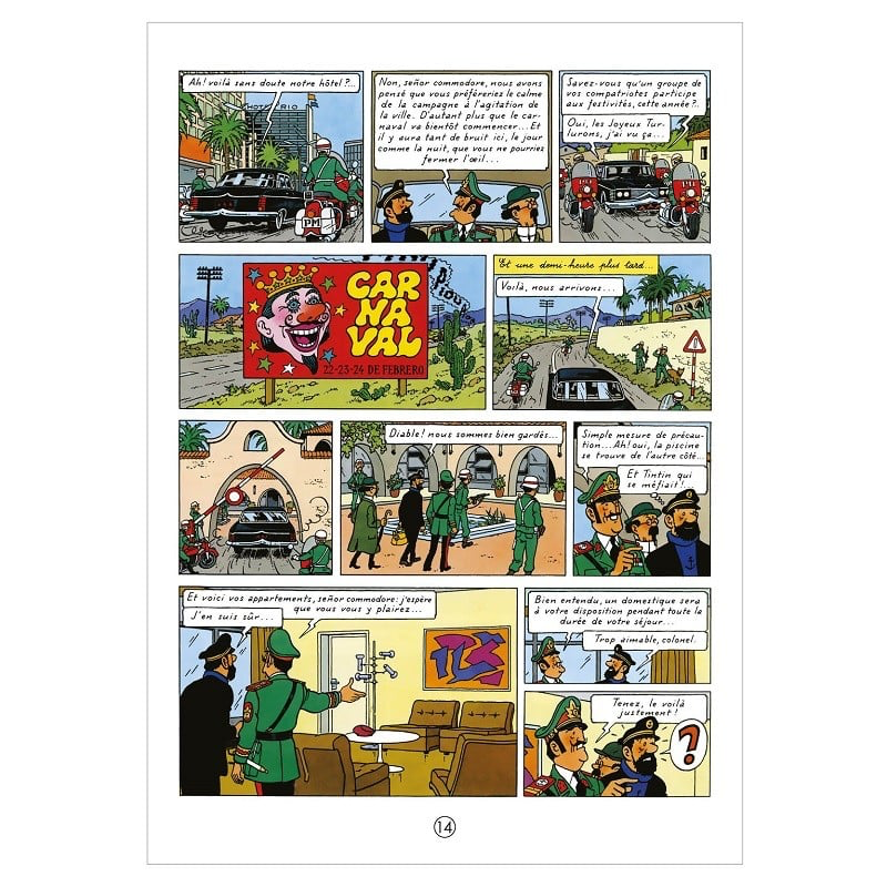 Voiture Tintin N°64 - La limousine Mercedes 600 officielle7.webp