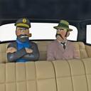 Voiture Tintin N°64 - La limousine Mercedes 600 officielle5.webp