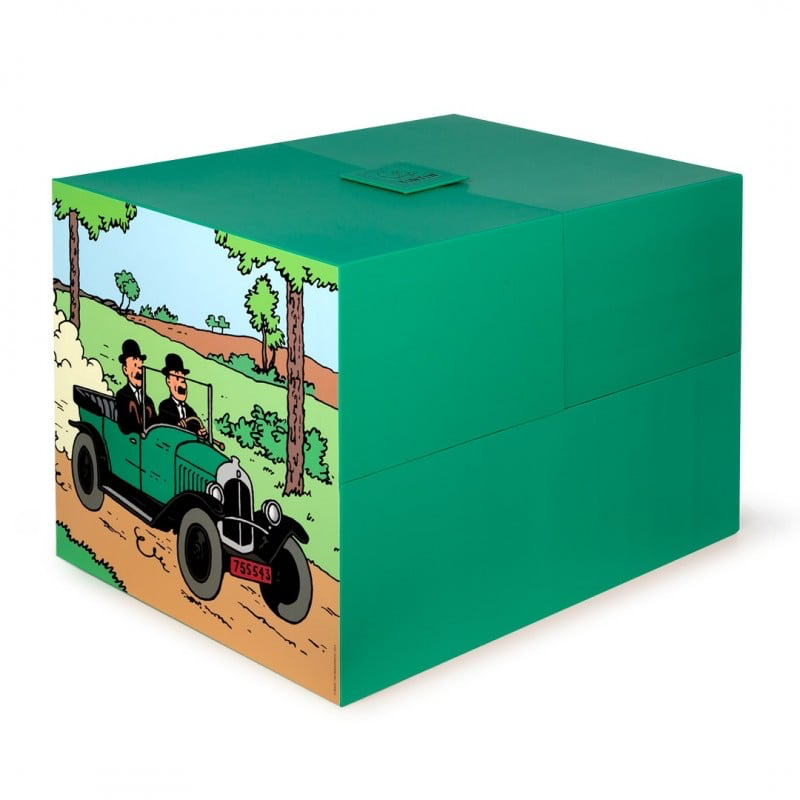 Voiture Tintin-5CV des Dupondt Collection voitures Tintin 1:12.5.webp