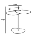 Joli Table Flowers sizes et variants.webp