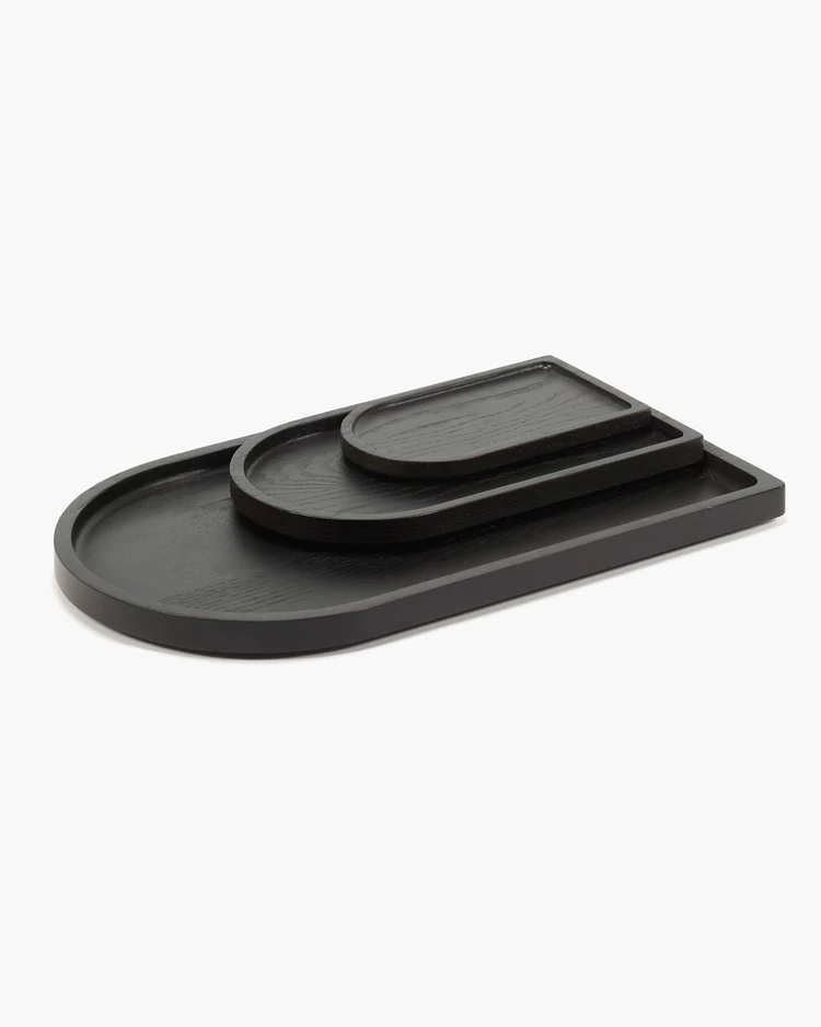 Serax Tray black wood La Mère