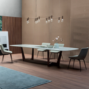 BONALDO - Table contemporaine Art en Céramique