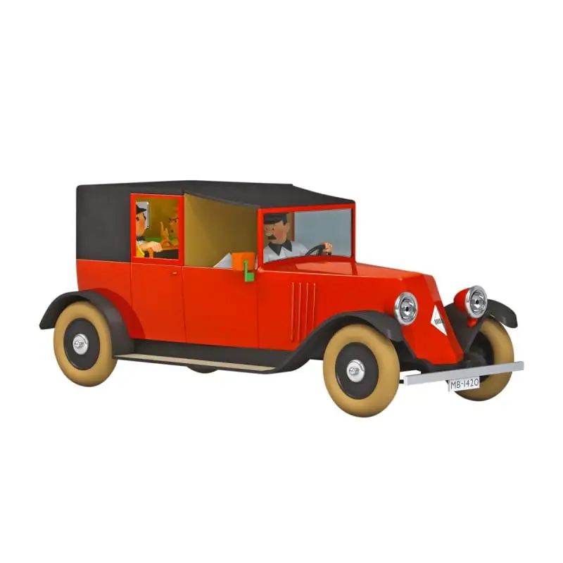 Voiture Tintin N°25-Le Taxi rouge 1/24
