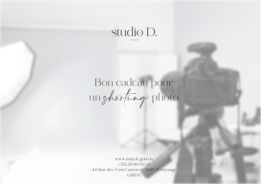 Bon Cadeau - Shooting Photo (Solo)