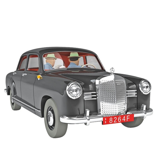 Voiture Tintin N°43 - La Voiture des agents Bordures