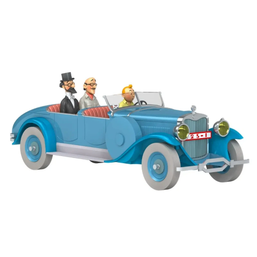 Voiture Tintin N°10 - La Lincoln Torpedo du Dr Finney 1/24