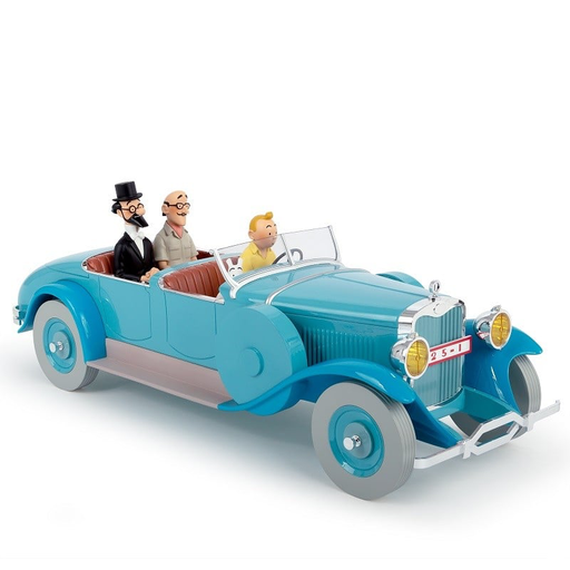 Voiture Tintin - La Torpedo du Dr Finney 1/12